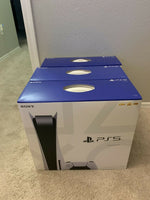 Load image into Gallery viewer, Sony PS5 Blu Ray Edition Console White Color in hand
